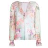 Blusa Twinset in creponne stampato