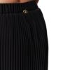 Gonna Twinset lunga in georgette e tulle plissé