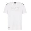 T-shirt EA7 girocollo a maniche corte lines