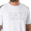 T-shirt EA7 girocollo a maniche corte lines