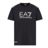 T-shirt EA7 girocollo a maniche corte lines