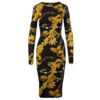 Abito Versace Jeans Couture midi con stampa