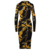 Abito Versace Jeans Couture midi con stampa