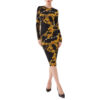 Abito Versace Jeans Couture midi con stampa