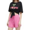 T-shirt Guess con stampa floreale