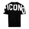 T-shirt Icon logo su spalle e petto