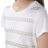 T-shirt Liu Jo con mini borchie