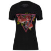 T-shirt Guess logo con fiori
