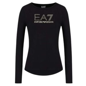 Blusa EA7 con logo frontale