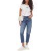 T-shirt Tommy Jeans slim badge rib tee