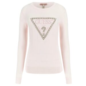 Maglia Guess logo forntale con strass