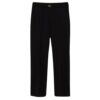 Pantaloni Twinset con cinturino in vita a t ovale e piega