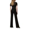 Pantaloni Twinset straight leg con cinturino oval t