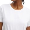 T-shirt Twinset in cotone logo centrale