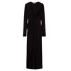 Abito Twinset Milano lungo in jersey con drappeggio