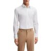 Camicia Hugo Boss slim fit in jersey elasticizzato