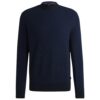 Maglione Hugo Boss regular fit in misto cotone bicolore
