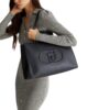Borsa Liu Jo shopping con logo monogram