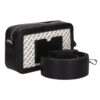 Borsa John Richmond camera bag tracolla con logo all over
