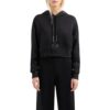 Felpa Armani Exchange corta sweatshirt cr ax sign hooded
