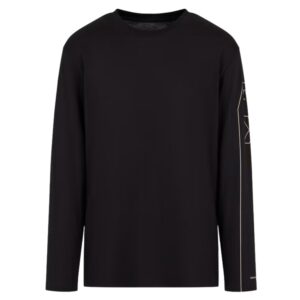 Maglia Armani Exchange con stampa sulla manica