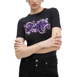T-shirt Versace Jeans Couture con logo frontale