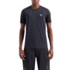 T-shirt EA7 girocollo premium shield in misto viscosa stretch