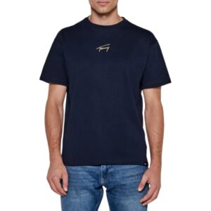 T-shirt Tommy Jeans tjm reg gold signature tee ext