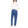 Felpa Tommy Jeans tjm zip thru badge