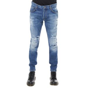 Jeans John Richmond slim fit con lacerazioni