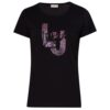 T-shirt Liu Jo con logo e strass