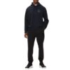 Felpa Armani Exchange con cappuccio a line in cotone organico
