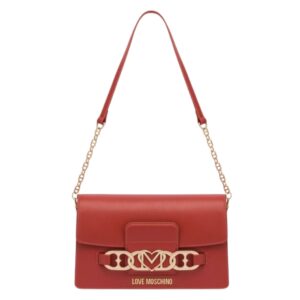 Borsa Love Moschino heart chain a spalla