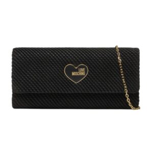 Borsa Love Moschino tessuto laminato