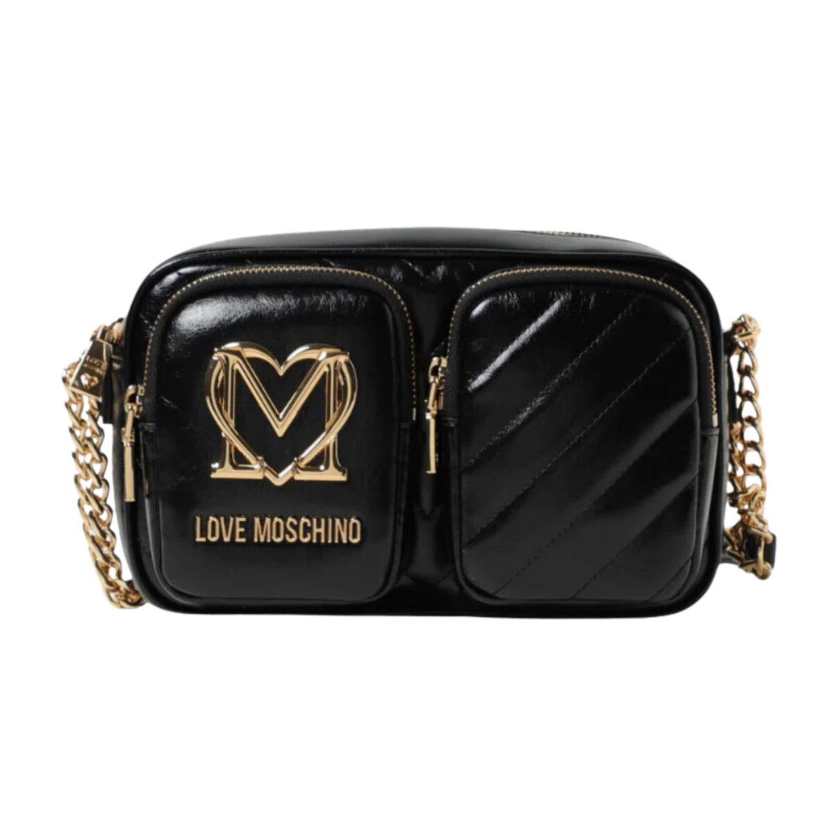 Borsa Love Moschino trapuntata con logo