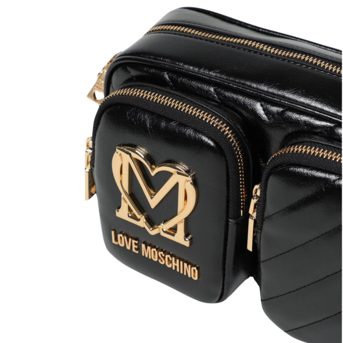 Borsa Love Moschino trapuntata con logo