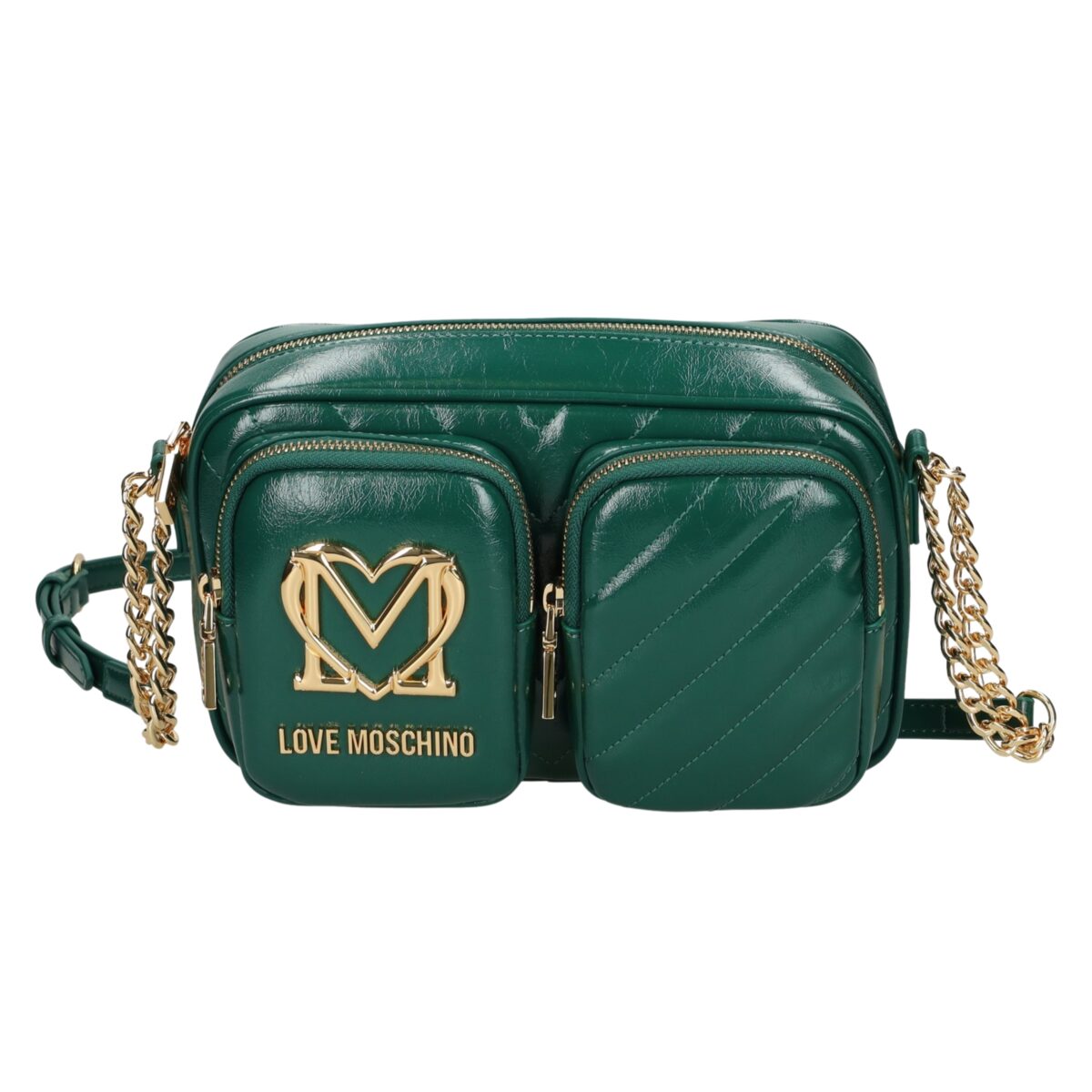 Borsa Love Moschino trapuntata con logo