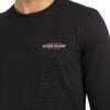T-shirt Guess slim a manica lunga american tradition