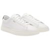 Sneakers Hugo Boss stringate in pelle lucida con logo