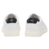 Sneakers Hugo Boss stringate in pelle lucida con logo