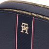 Borsa Tommy Hilfiger camera bag con finitura zigrinata