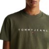 T-shirt Tommy Jeans con logo ricamato