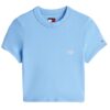 T-shirt Tommy Jeans cropped logo laterale