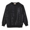 Felpa Elisabetta Franchi logo all over