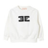 Felpa Elisabetta Franchi logo centrale