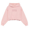Felpa Elisabetta Franchi logo con cappuccio