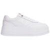 Sneakers Tommy Hilfiger sportive in pelle con suola alta