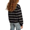 Felpa Calvin Klein logo laterale a righe