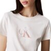 T-shirt Calvin Klein con logo slim