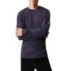 T-Shirt Calvin Klein a nido d'ape manica lunga slim